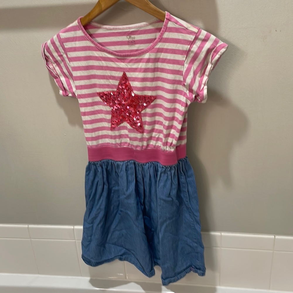 Children’s Place Mixed Media Dress Sz XL